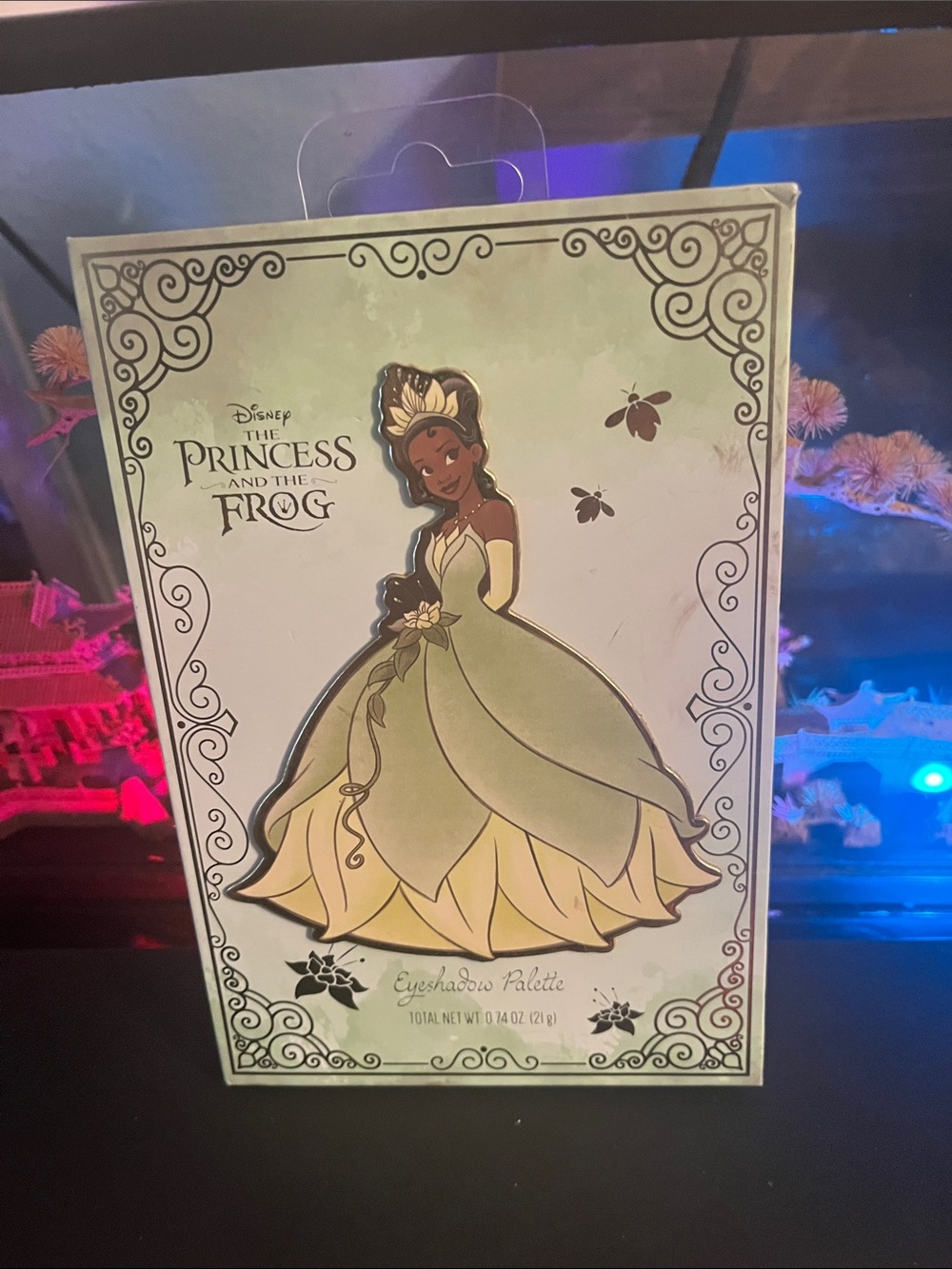 Disney Princess and the Frog Tiana Collectible Palette — Green & Yellow Artwork
